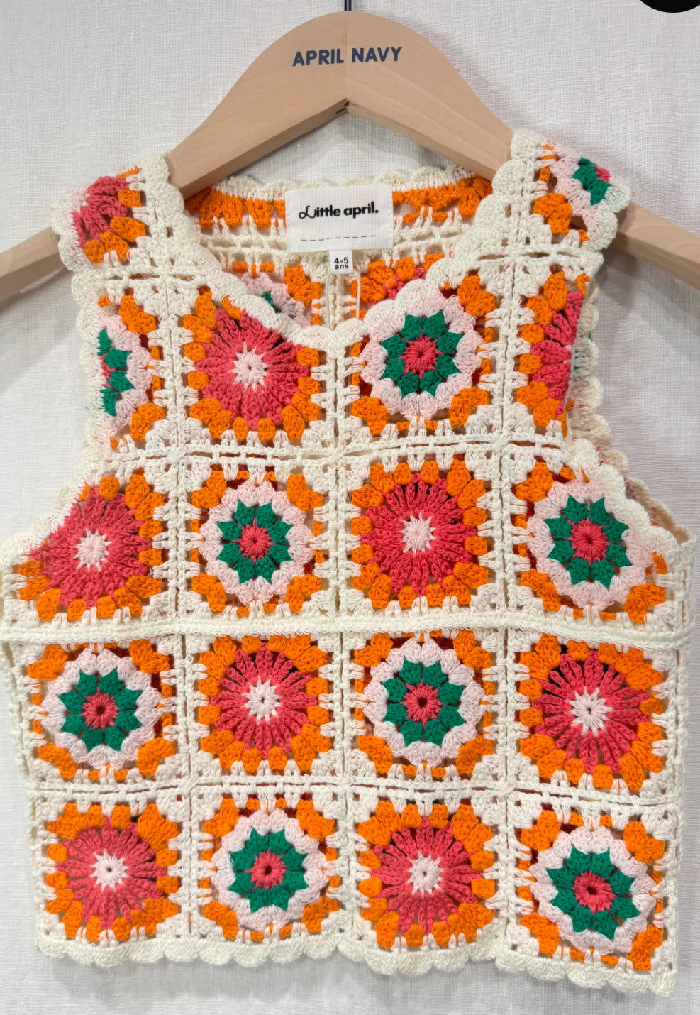 Débardeur crochet