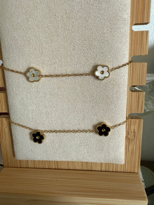 Collier inspi fleurs