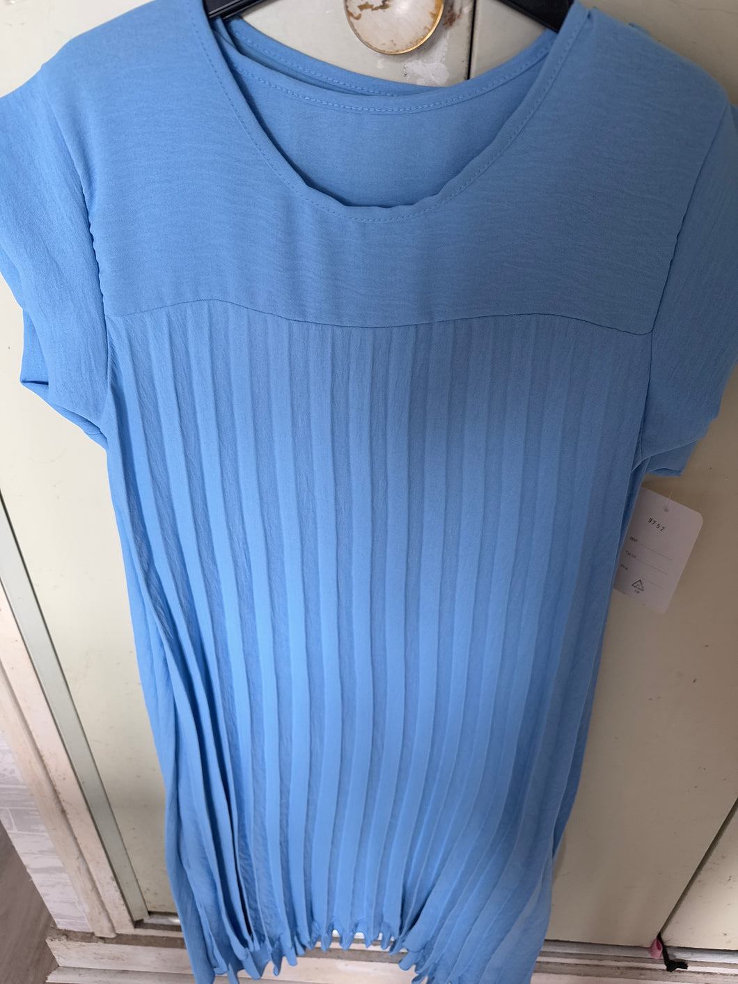 Robe plissée