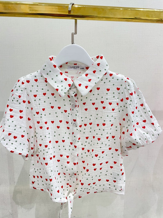 Chemise cœur