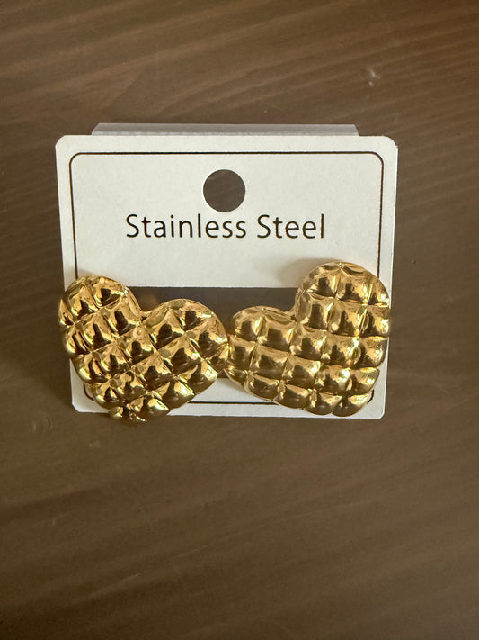 Boucle d’oreille cœur