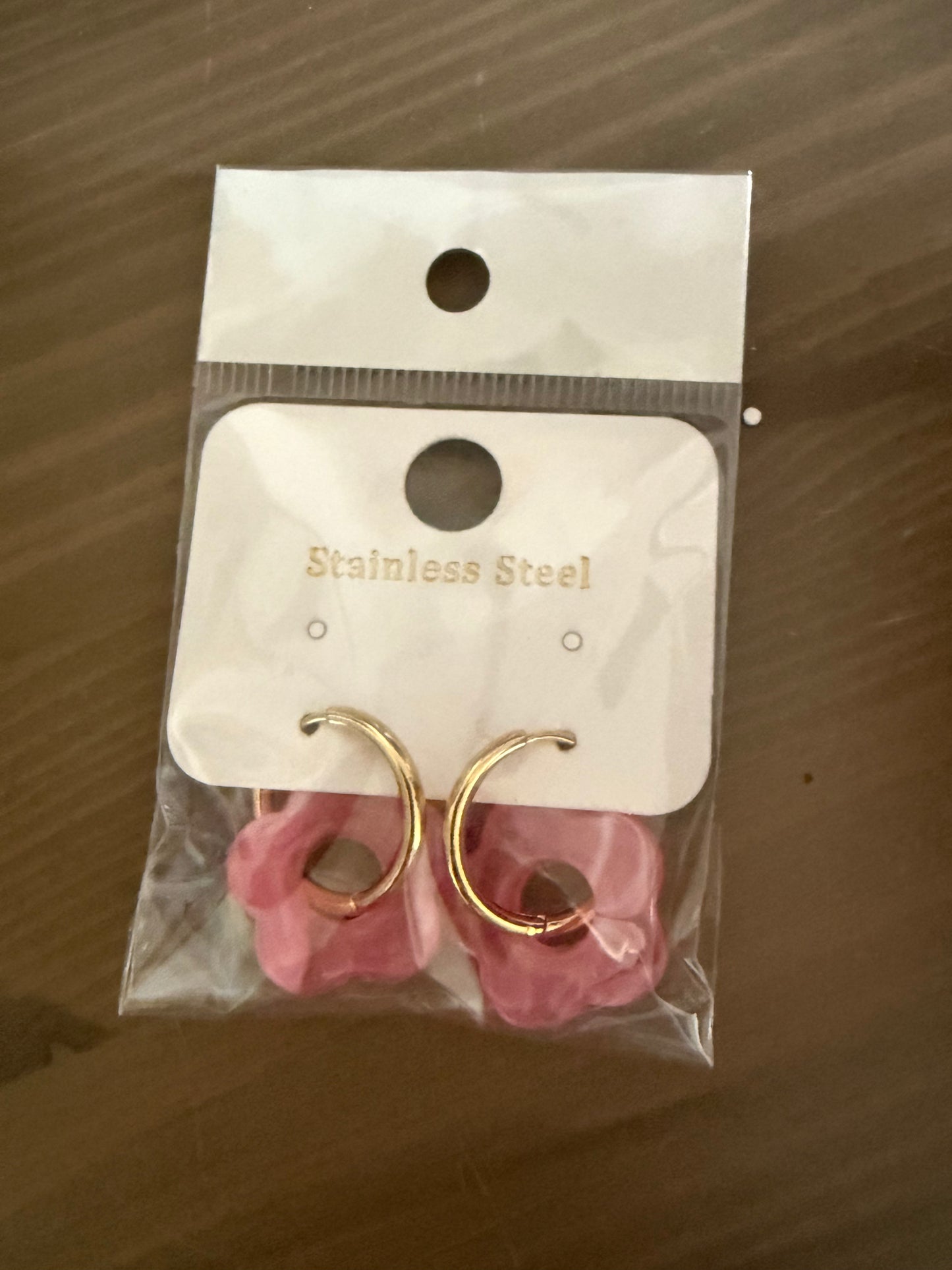 Boucles d’oreilles Fleurs