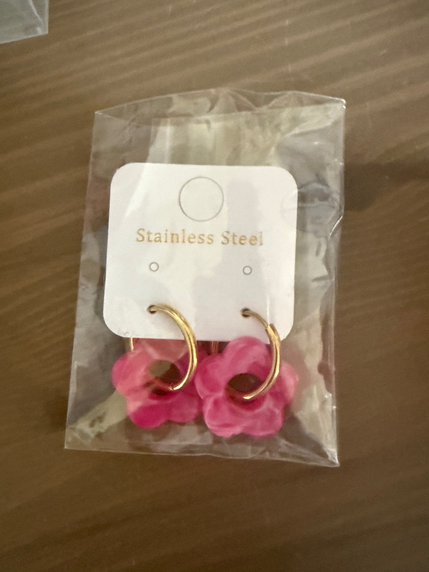 Boucles d’oreilles Fleurs