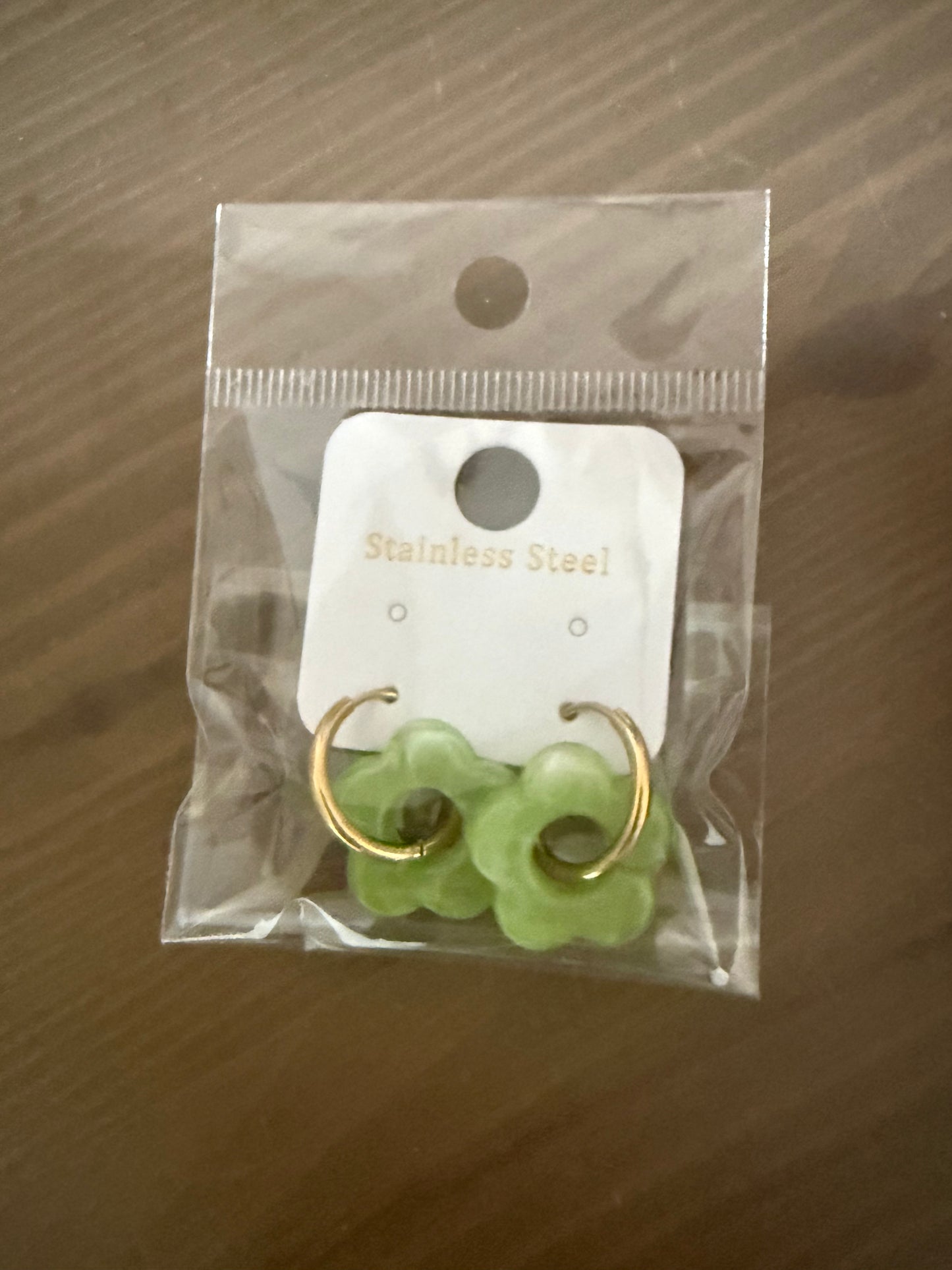Boucles d’oreilles Fleurs