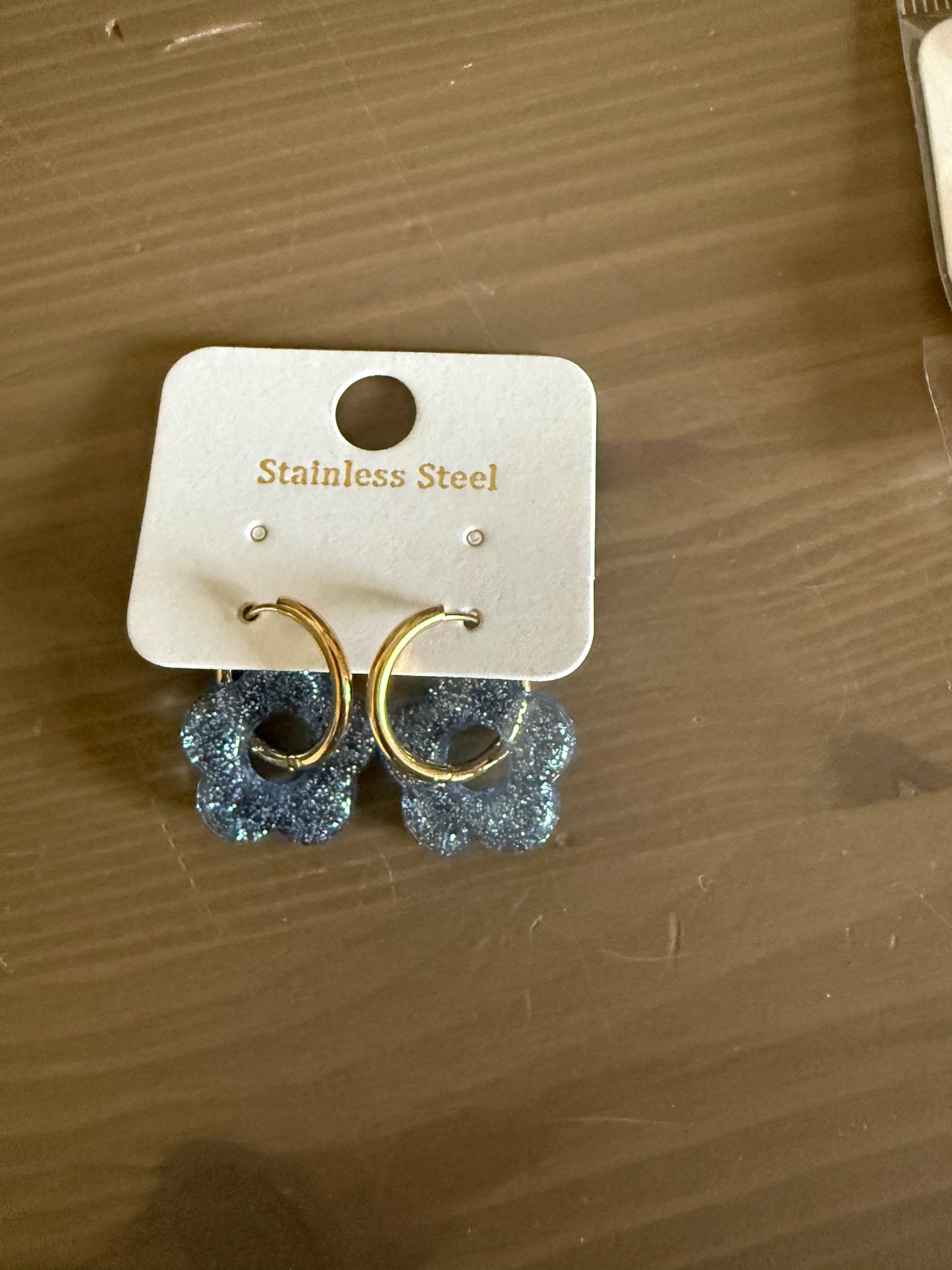 Boucles d’oreilles Fleurs