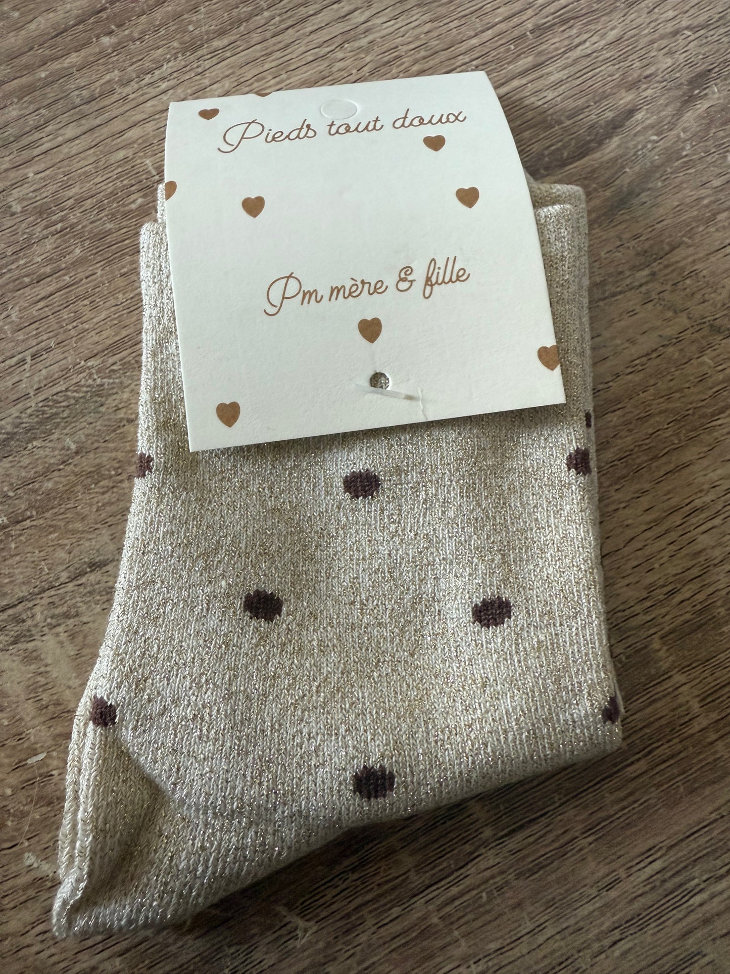Chaussettes pois